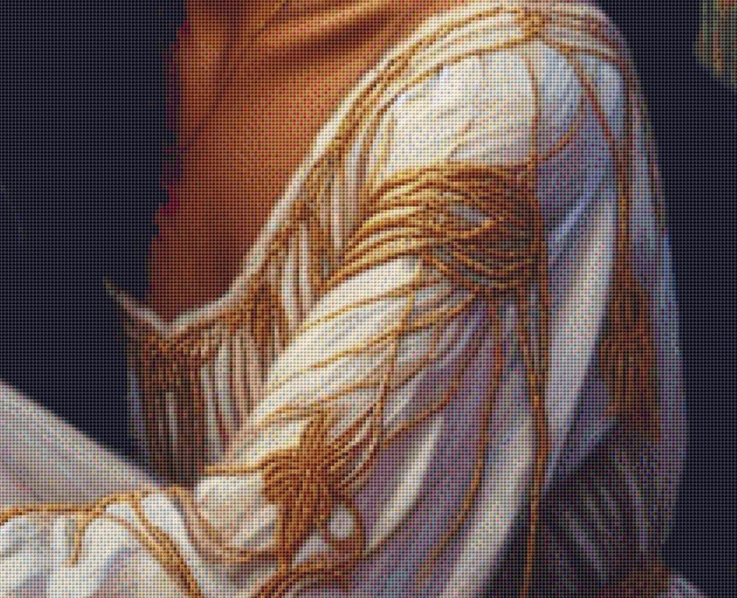 Isabella (Max Color) counted cross stitch pattern by Ana Dias