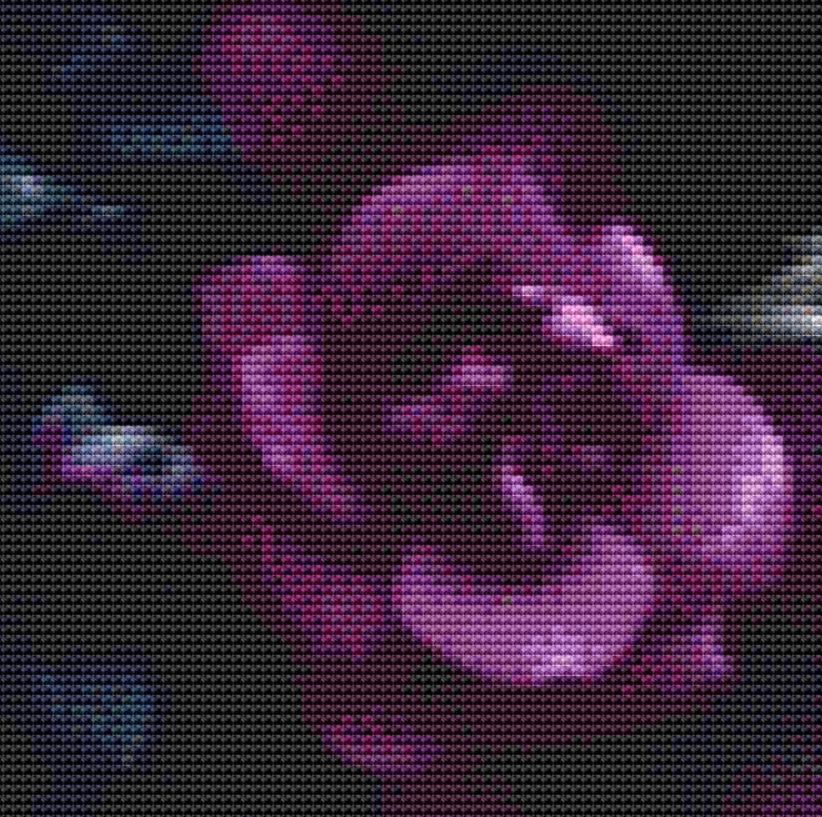 The Beast is Beautiful counted cross stitch pattern by Eder Jose Rosa