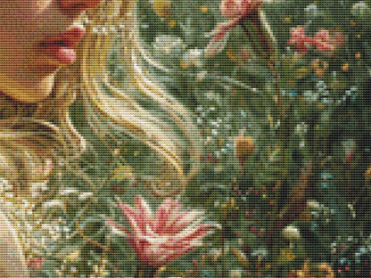 Angelica counted cross stitch pattern by Eder Jose Rosa