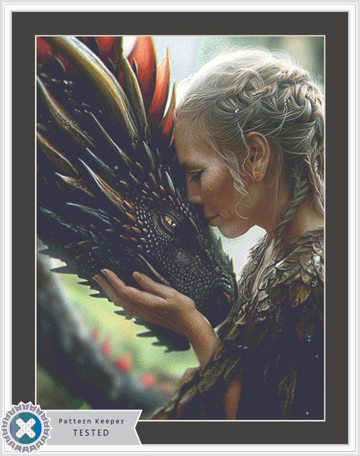 Growing Old Together (Max Color) counted cross stitch pattern by Serr.Kai A Quill & Ink