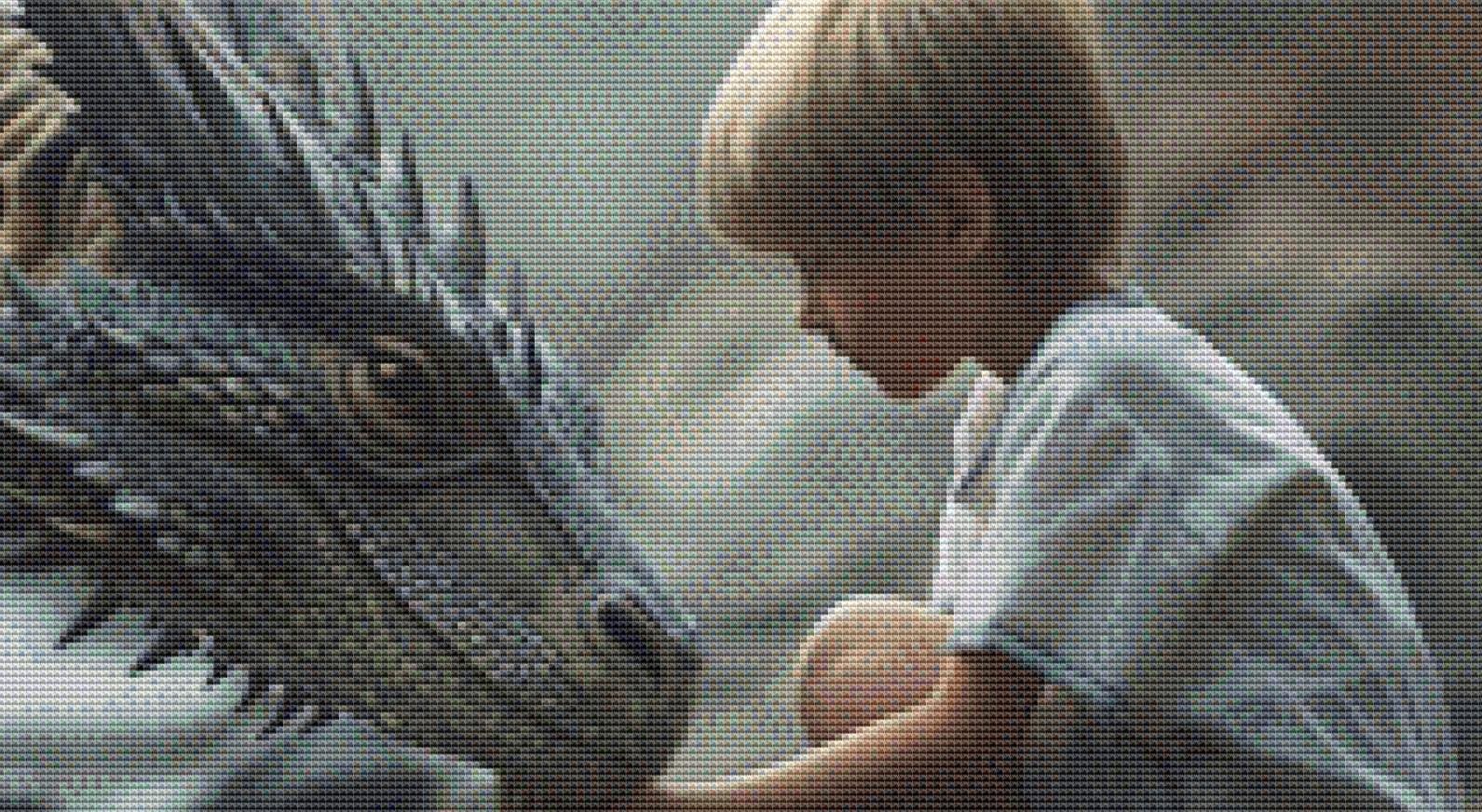 Stopping for a Drink counted cross stitch pattern by Serr.Kai A Quill & Ink