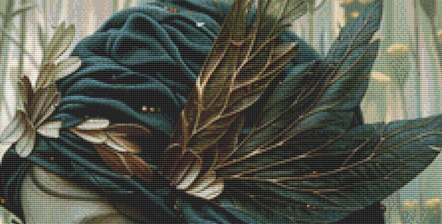 Fairy of the Dark counted cross stitch pattern by Serr.Kai A Quill & Ink