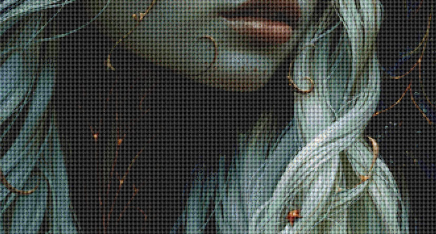 Fairy of Whims counted cross stitch pattern by Serr.Kai A Quill & Ink