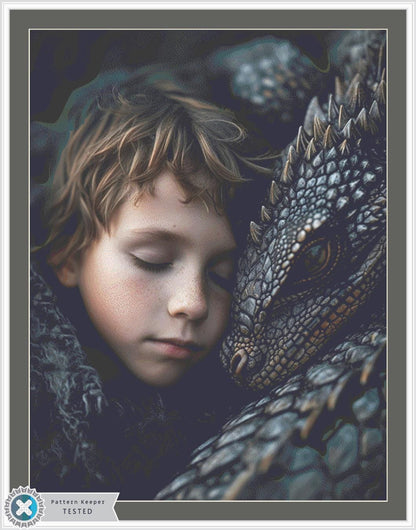 Rest Well (Max Size) counted cross stitch pattern by Serr.Kai A Quill & Ink