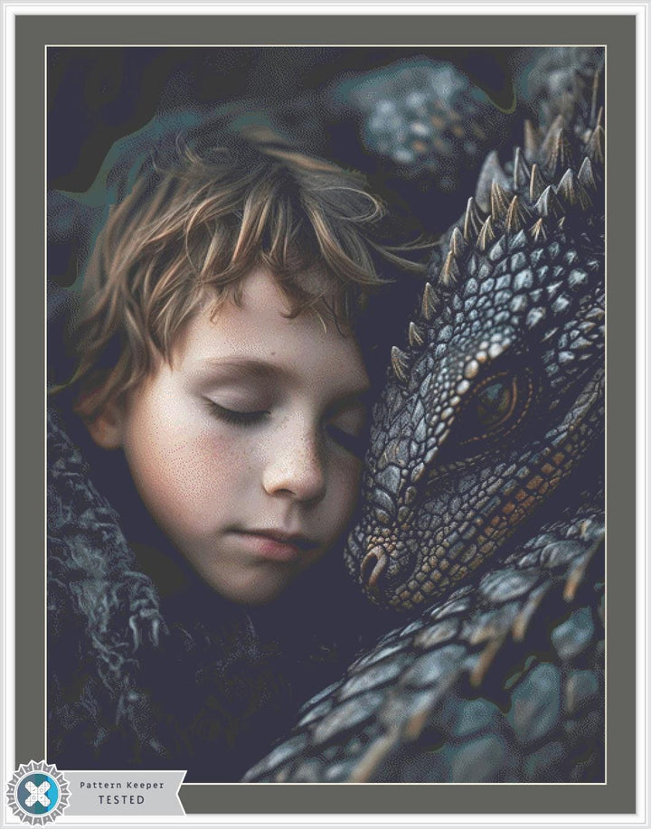 Rest Well (Max Size) counted cross stitch pattern by Serr.Kai A Quill & Ink