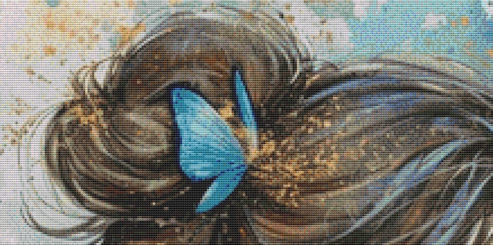 Fairy counted cross stitch pattern by PassyArt