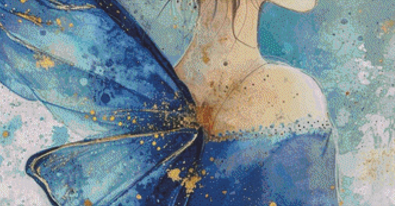 Fairy (Max Color) counted cross stitch pattern by PassyArt