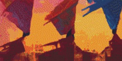 African Women in Color counted cross stitch pattern by Eder Jose Rosa