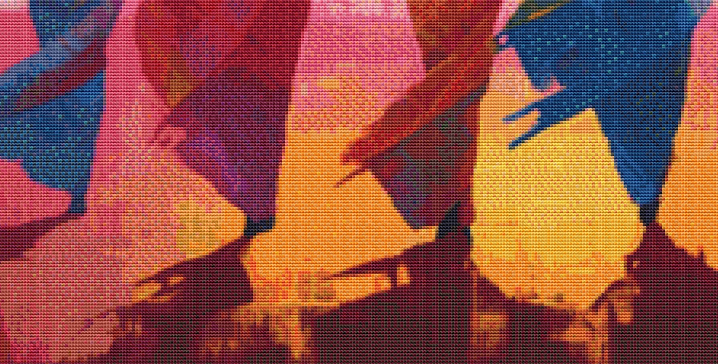 African Women in Color (Max Color) cross stitch pattern by Eder Jose Rosa