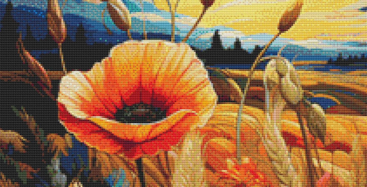 Dawned cross stitch pattern by Eder Jose Rosa