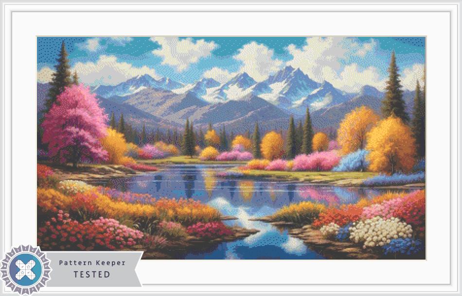 An Enchanted Place 2 counted cross stitch pattern by Eder Jose Rosa