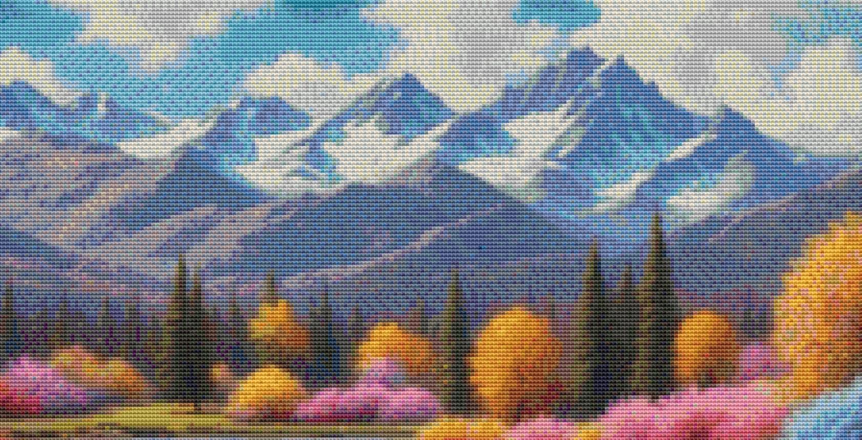 An Enchanted Place 2 counted cross stitch pattern by Eder Jose Rosa