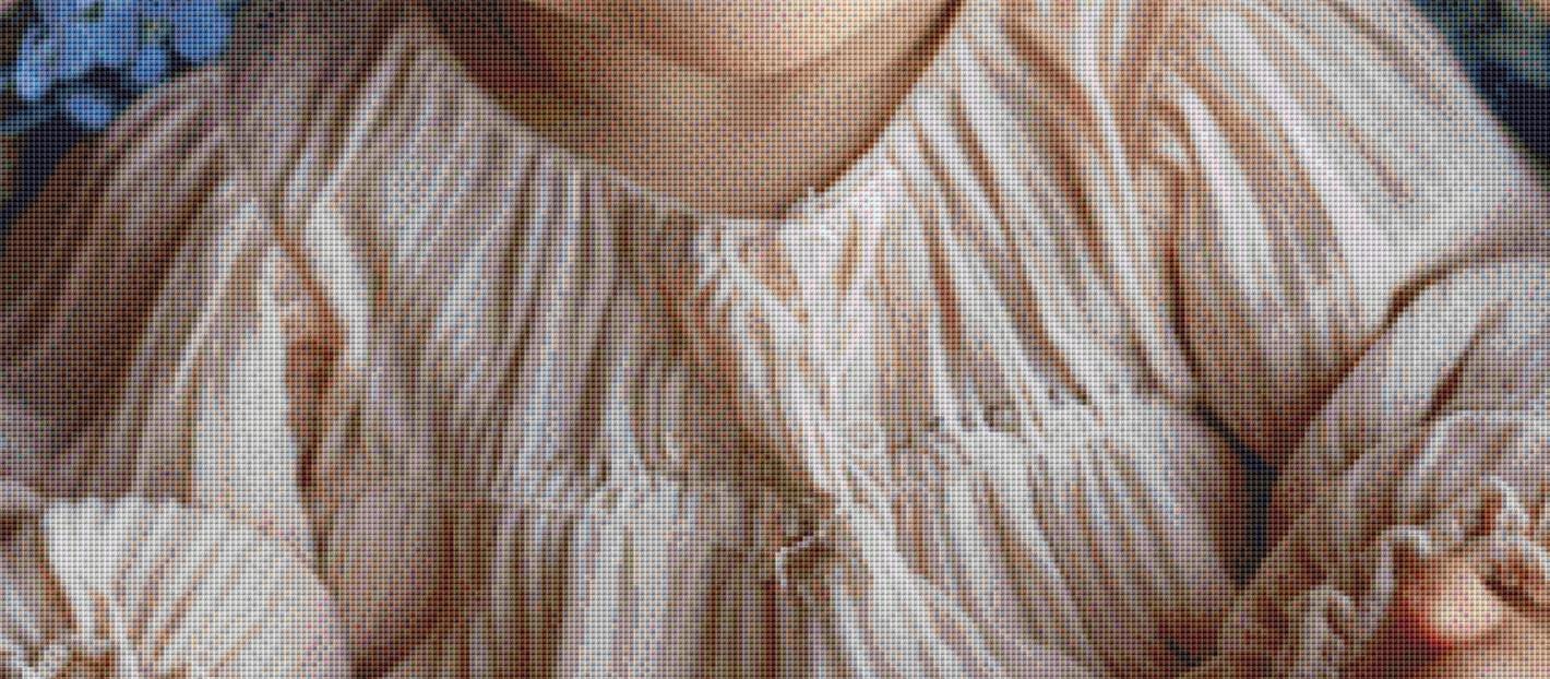 Little Angel counted cross stitch pattern by Eder Jose Rosa