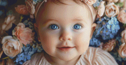 Little Angel counted cross stitch pattern by Eder Jose Rosa