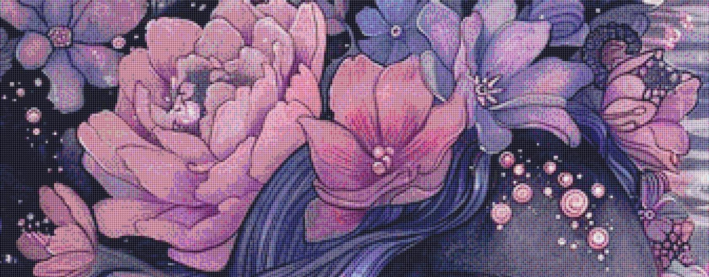 Mermaid counted cross stitch pattern by PassyArt