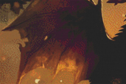 A Golden Celebration counted cross stitch pattern by Serr.Kai A Quill & Ink