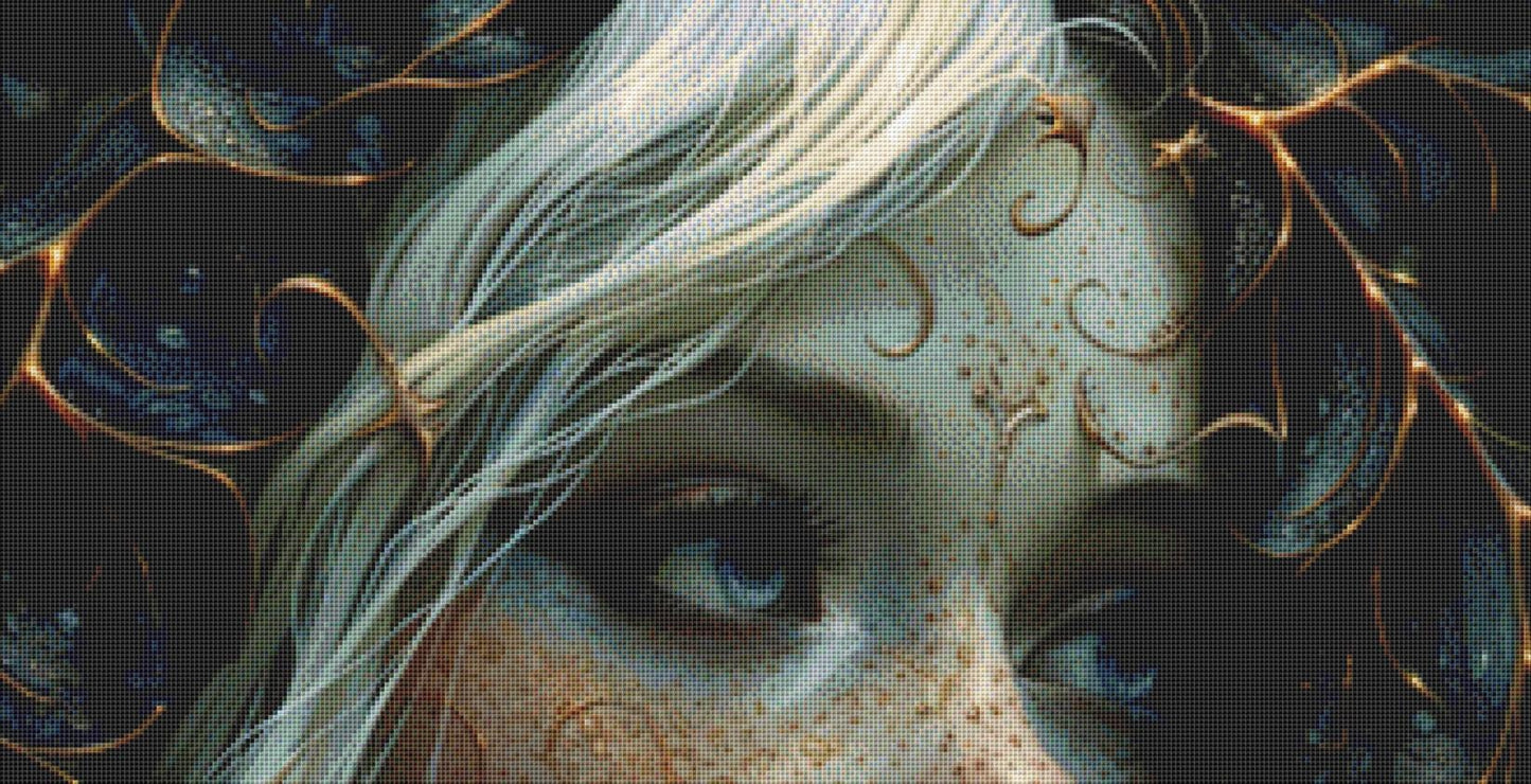 Fairy of Whims counted cross stitch pattern by Serr.Kai A Quill & Ink