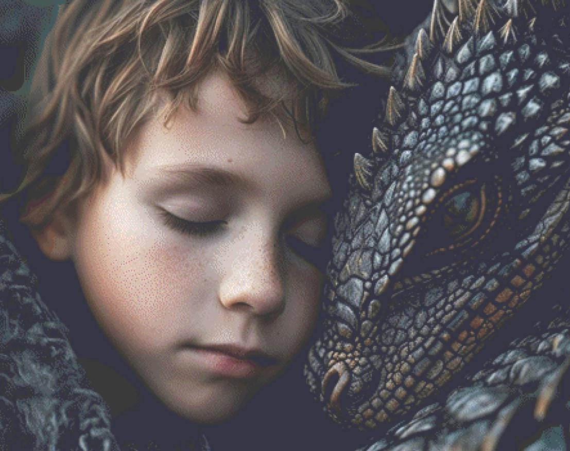 Rest Well (Max Size) counted cross stitch pattern by Serr.Kai A Quill & Ink