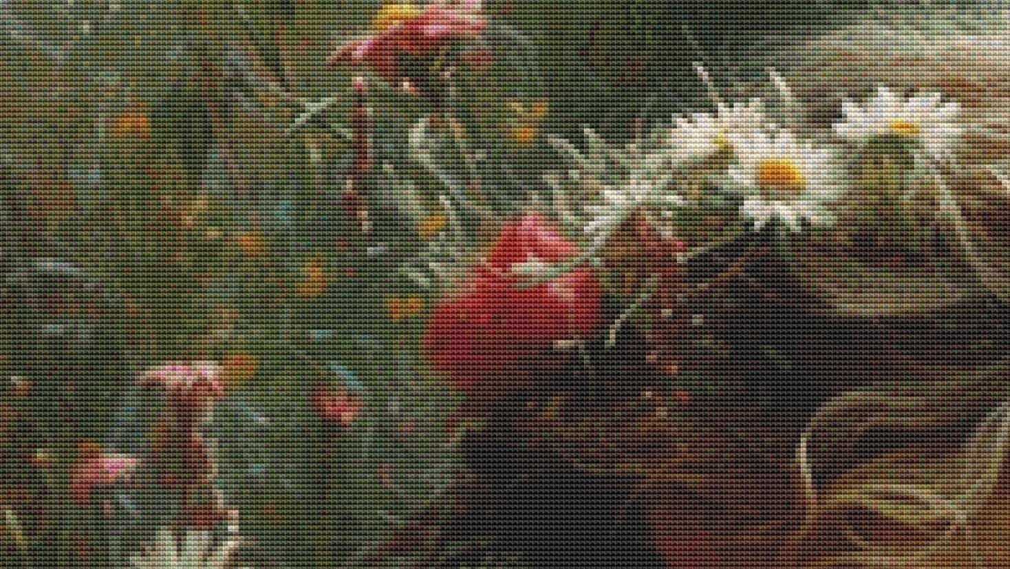 A True Love counted cross stitch pattern by Eder Jose Rosa