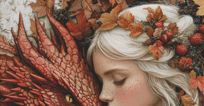 Leaves and Baubles cross stitch pattern by Serr.Kai A Quill & Ink