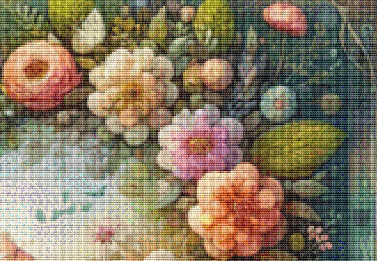 Whimsical Fairy counted cross stitch pattern by World of Love Hearts/Adrian G. Eyre