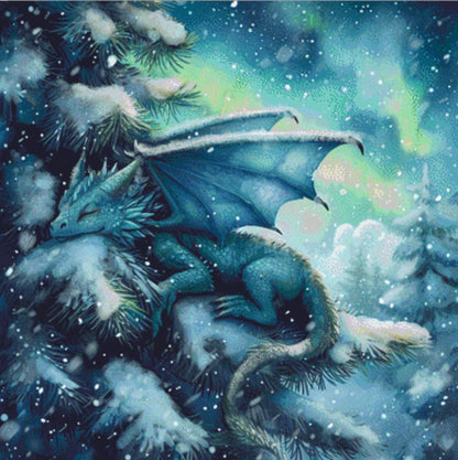 Cozy Winter Dreams cross stitch pattern by Serr.Kai A Quill & Ink