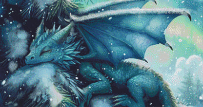 Cozy Winter Dreams cross stitch pattern by Serr.Kai A Quill & Ink