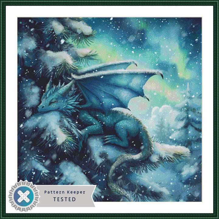 Cozy Winter Dreams cross stitch pattern by Serr.Kai A Quill & Ink