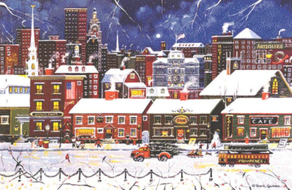Benefit Street counted cross stitch pattern by Patrick Gauthier