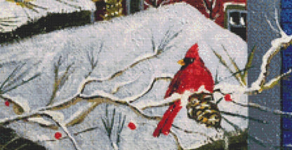 Night before Christmas counted cross stitch pattern by Patrick Gauthier