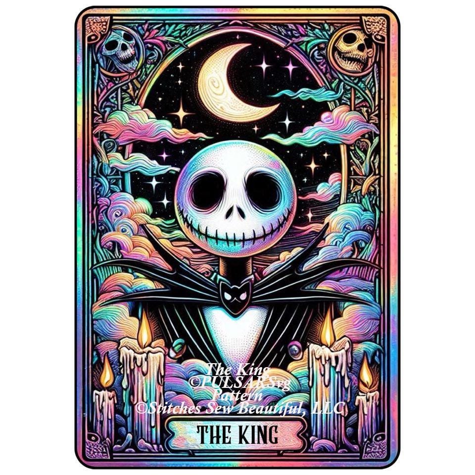 The King counted cross stitch pattern by PULSARSvg