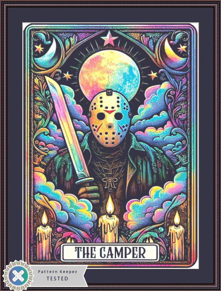 The Camper counted cross stitch pattern by PULSARSvg