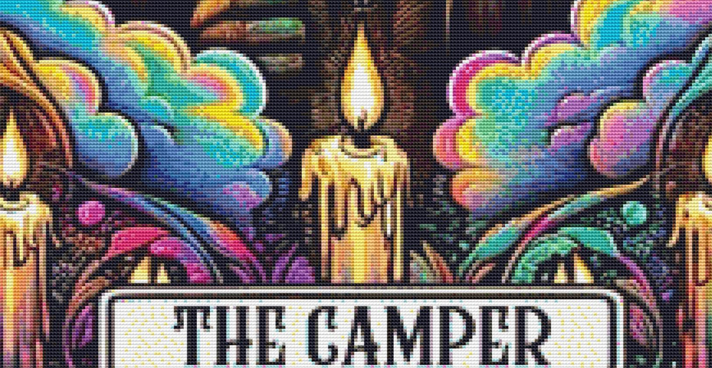 The Camper counted cross stitch pattern by PULSARSvg