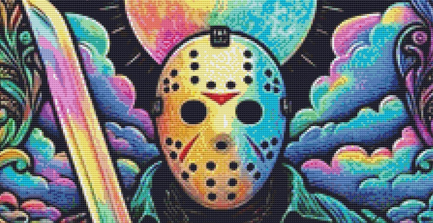 The Camper counted cross stitch pattern by PULSARSvg