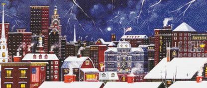 Benefit Street counted cross stitch pattern by Patrick Gauthier