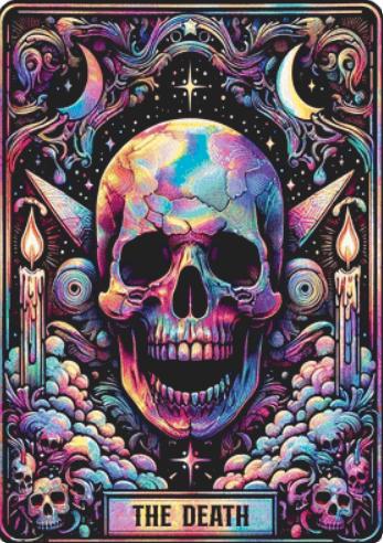 The Death counted cross stitch pattern by PULSARSvg