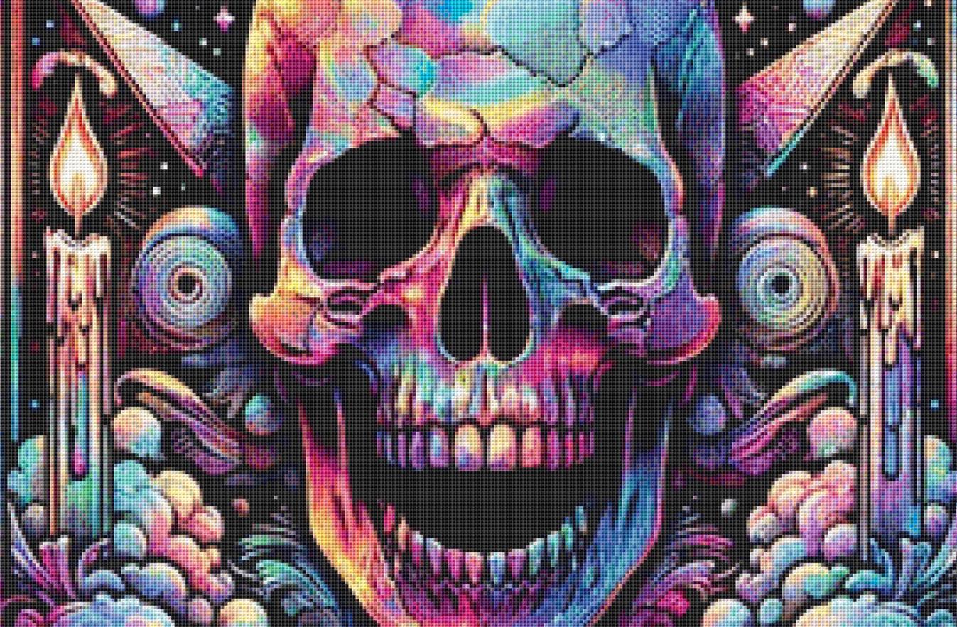 The Death counted cross stitch pattern by PULSARSvg