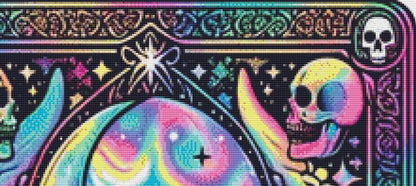 The Dreamer counted cross stitch pattern by PULSARSvg