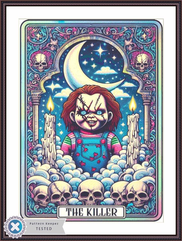 The Killer counted cross stitch pattern by PULSARSvg