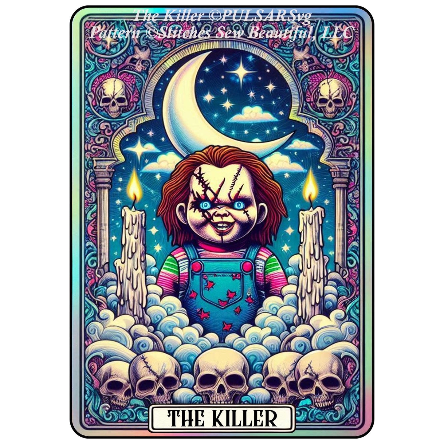 The Killer counted cross stitch pattern by PULSARSvg