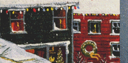 Night before Christmas counted cross stitch pattern by Patrick Gauthier