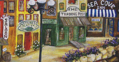 Sea Cove counted cross stitch pattern by Gwendolyn McShepard/Ansada Art Licensing Group, LLC
