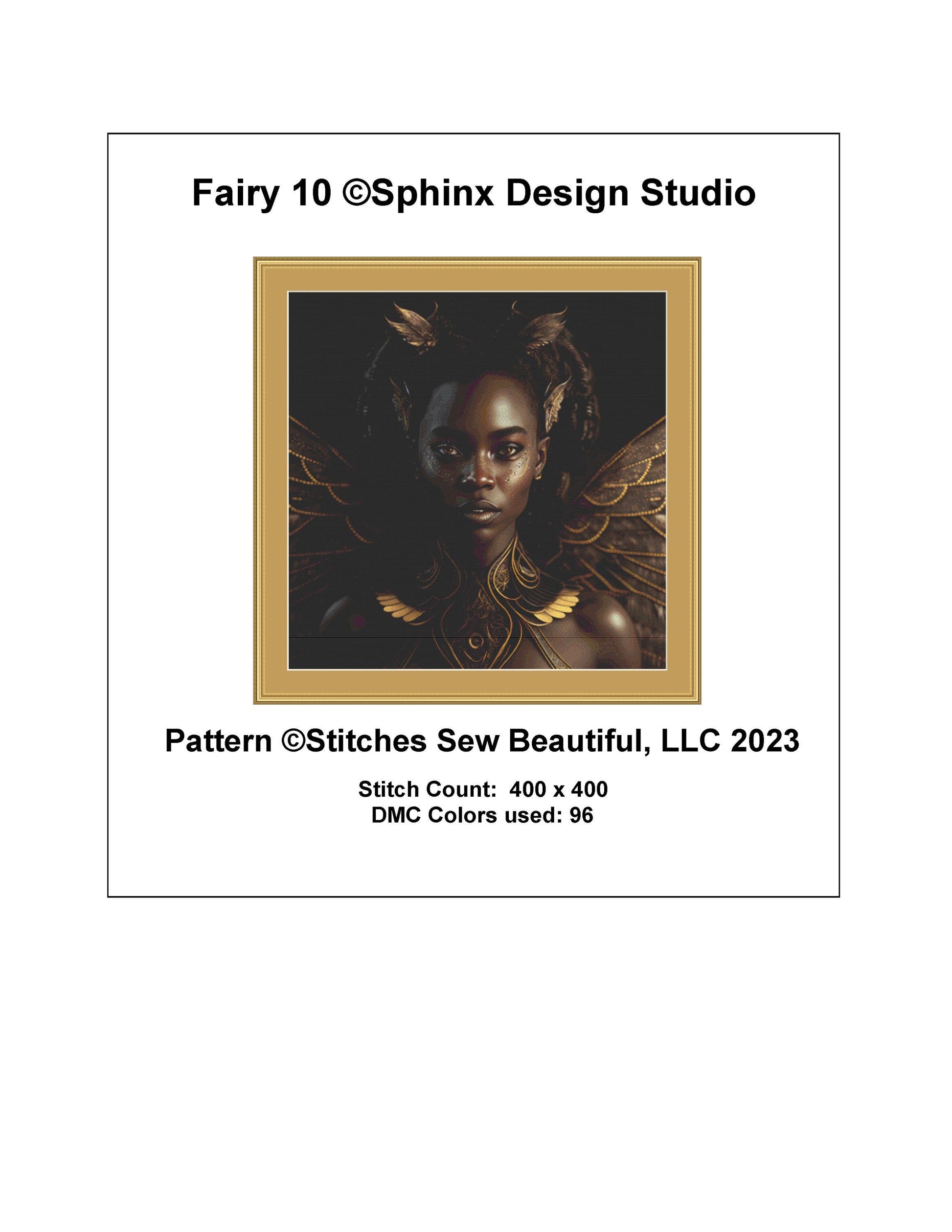Fairy #10 cross stitch pattern by SphinxDesignStudio