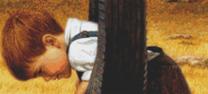 Eye to Eye counted cross stitch pattern by Jim Daly/Ansada Art Licensing Group, LLC