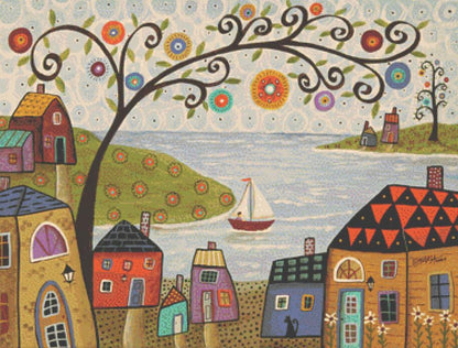 Out to Sail counted cross stitch pattern by Karla Gerard
