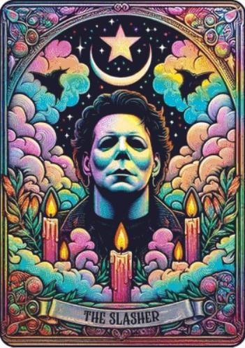 The Slasher counted cross stitch pattern by PULSARSvg