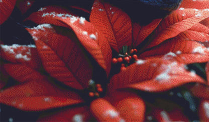 Holly Dragon counted cross stitch pattern by Serr.Kai A Quill & Ink