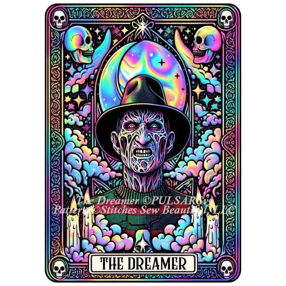The Dreamer counted cross stitch pattern by PULSARSvg