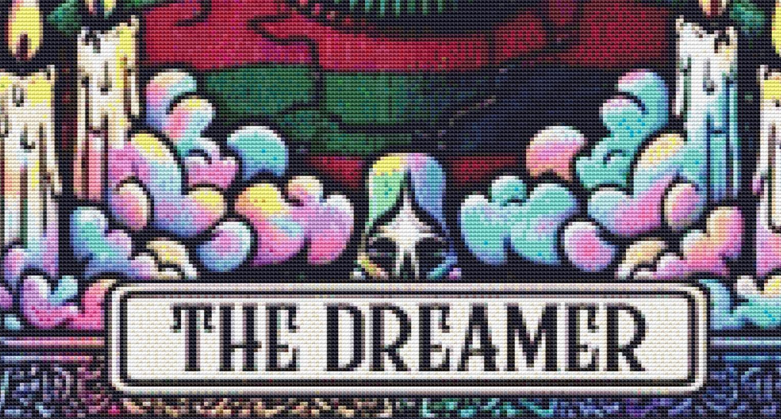The Dreamer counted cross stitch pattern by PULSARSvg