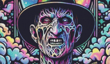 The Dreamer counted cross stitch pattern by PULSARSvg